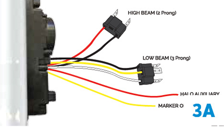 How to Install Aftermarket LED Headlights | 10-4 Magazine  Wiring Diagram For Xprite45 Watt Headlight Install Kw    10-4 Magazine